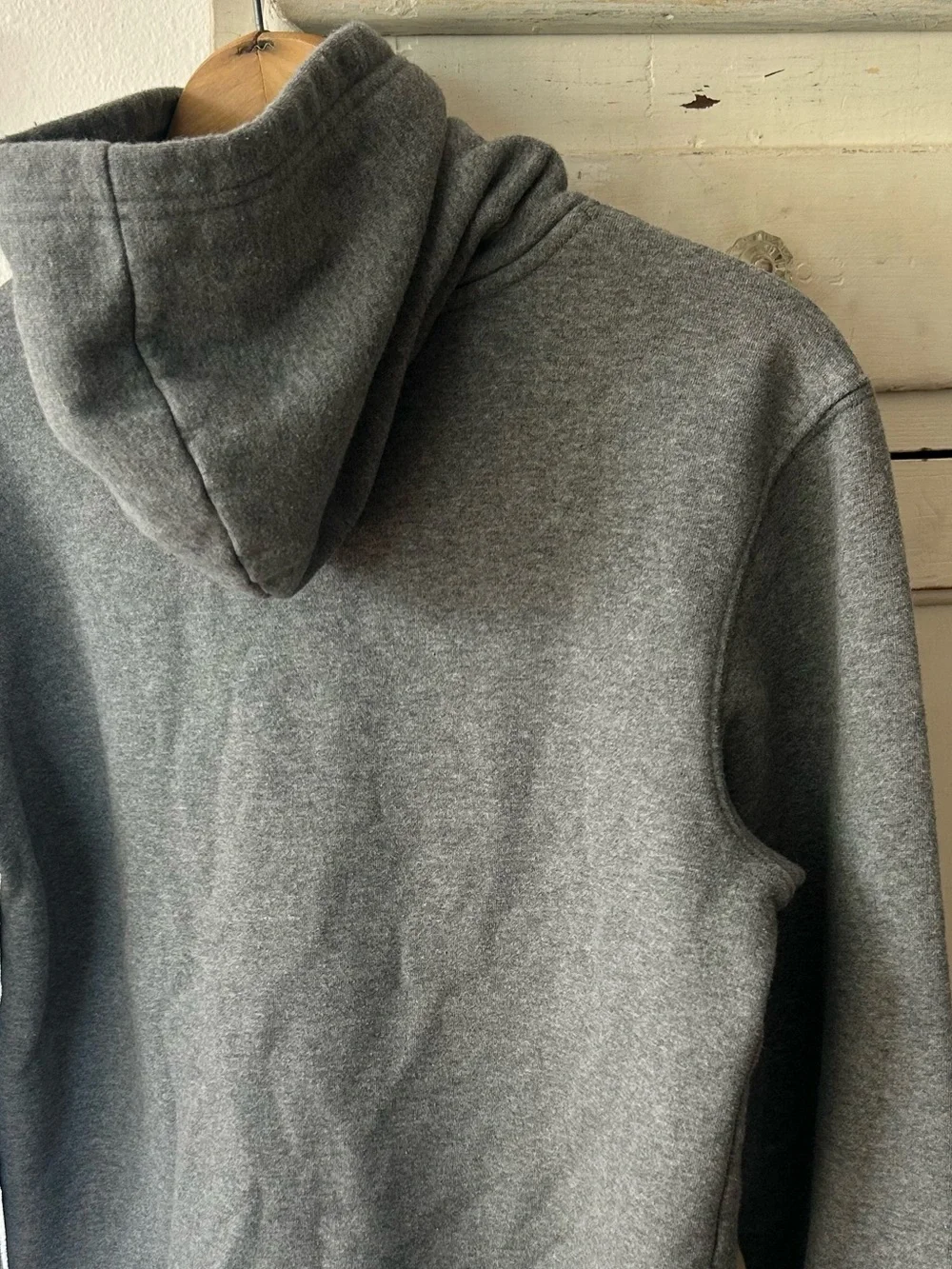 Nike | Youth Jordan Heather Grey Pullover Hoodie Black Jordan Logo Sz XL(13-15)